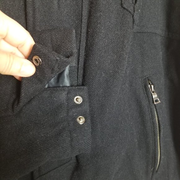 INC International Concepts Men's Black Wool Jacket XXL - Picture 7 of 14